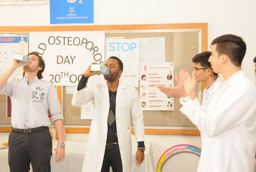 GMU Observes World Osteoporosis Day 1